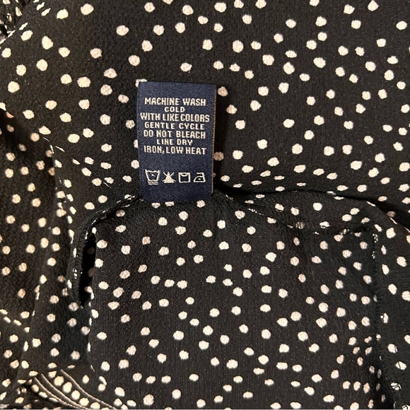 Max Edition Black and White Polka Dot Maxi Dress - Size Small - Picture 11 of 11